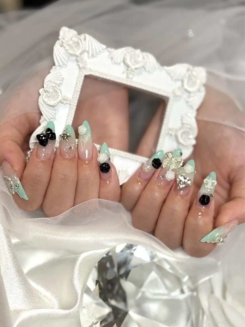ネイル ハンドネイル salon luge あめ🍬のネイルデザイン