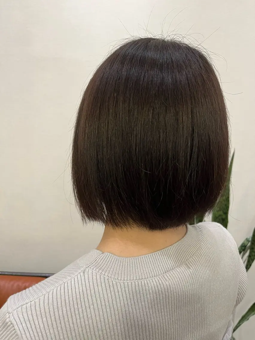 🌿ナチュラルワンカラー🌿毎日まとまる上品カラー✨️の写真