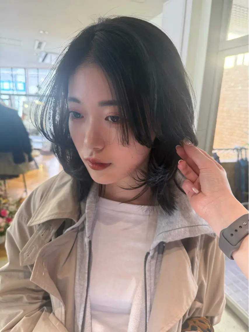 【¥0】柔らかくボブカットモデル🥡10,20代限定✳︎ 9:30​〜​の写真