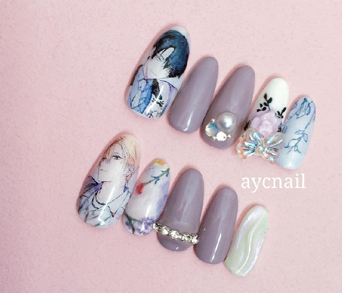 ネイル ハンドネイル 推しネイル | 　aycnailのネイルデザイン