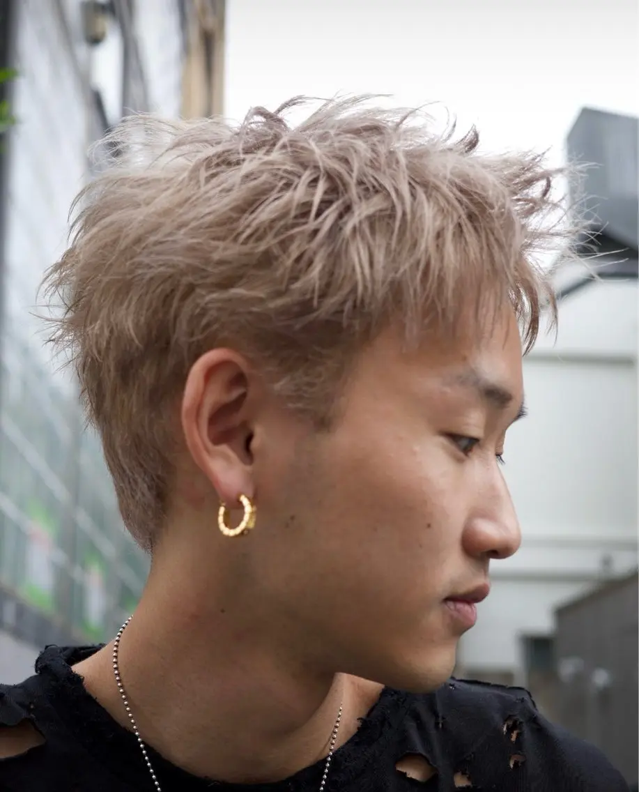 メンズ メンズハイトーン 吉川 陽菜のヘアスタイル