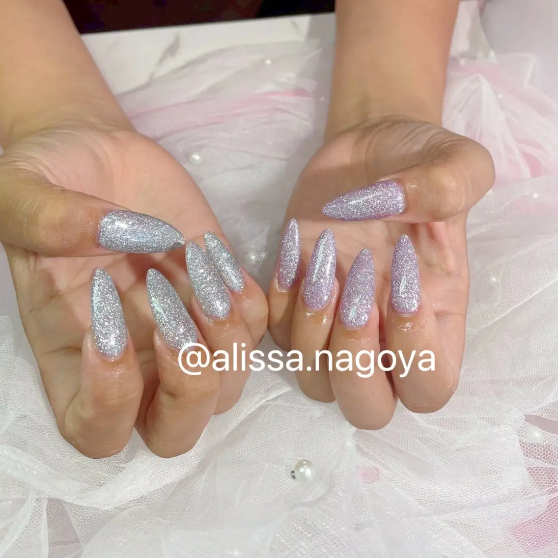 ネイル ハンドネイル Jr.ネイリスト🤍 【Alissa】新栄のネイルデザイン