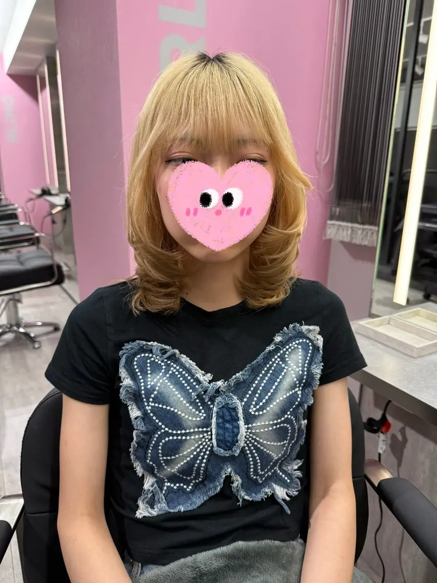 ミディアム Ryuya RLINOのヘアスタイル