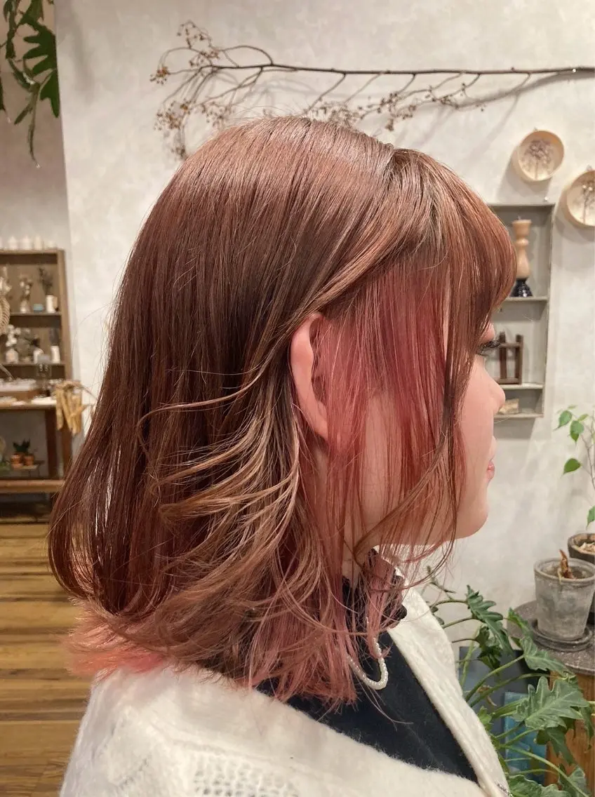 カラー CROCHE クロッシュのヘアスタイル
