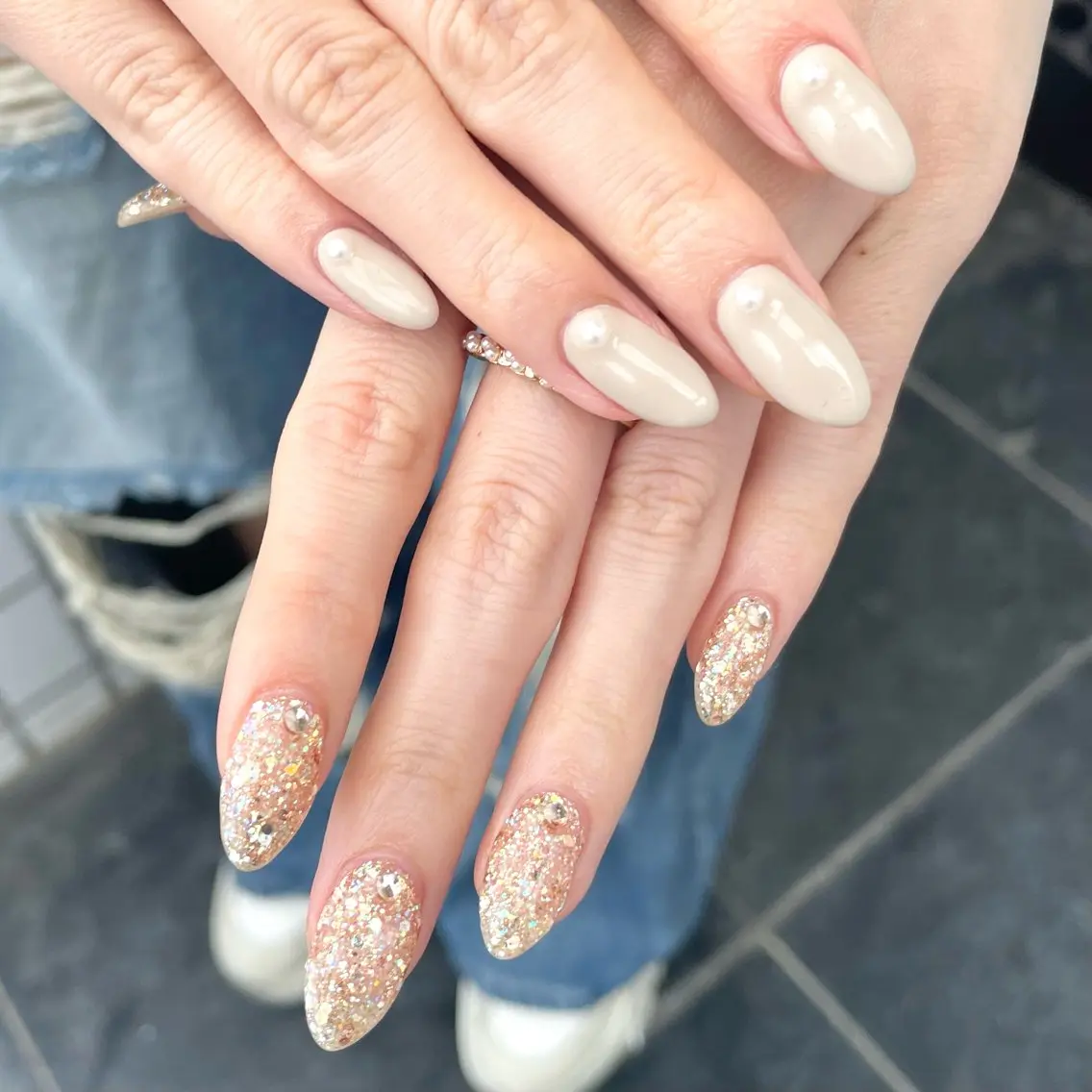 ネイル ハンドネイル Nail ヌシん家 AKANEのネイルデザイン