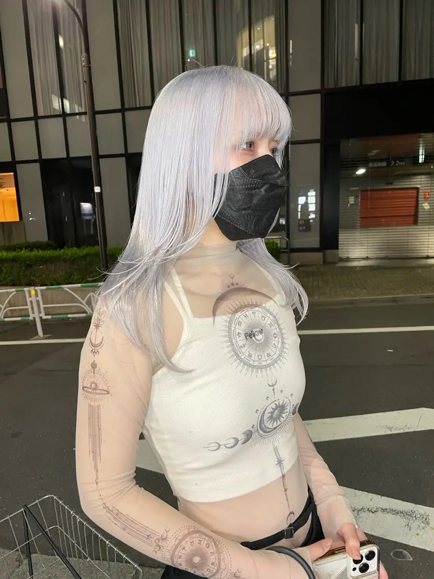ダメージレスブリーチ+カラーの写真