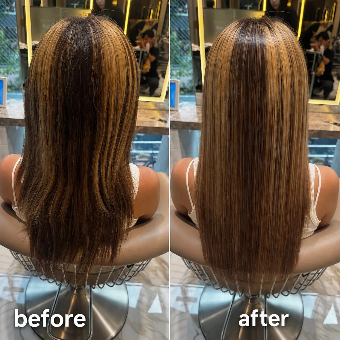ロング トリートメント 清楚ギャルの女王👑 めい🩶🩶のヘアスタイル