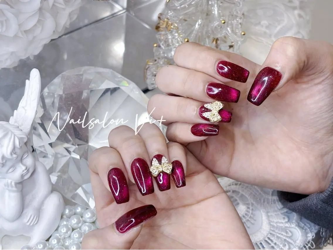 ネイル ハンドネイル Nailsalon Vi+ももか🩷のネイルデザイン
