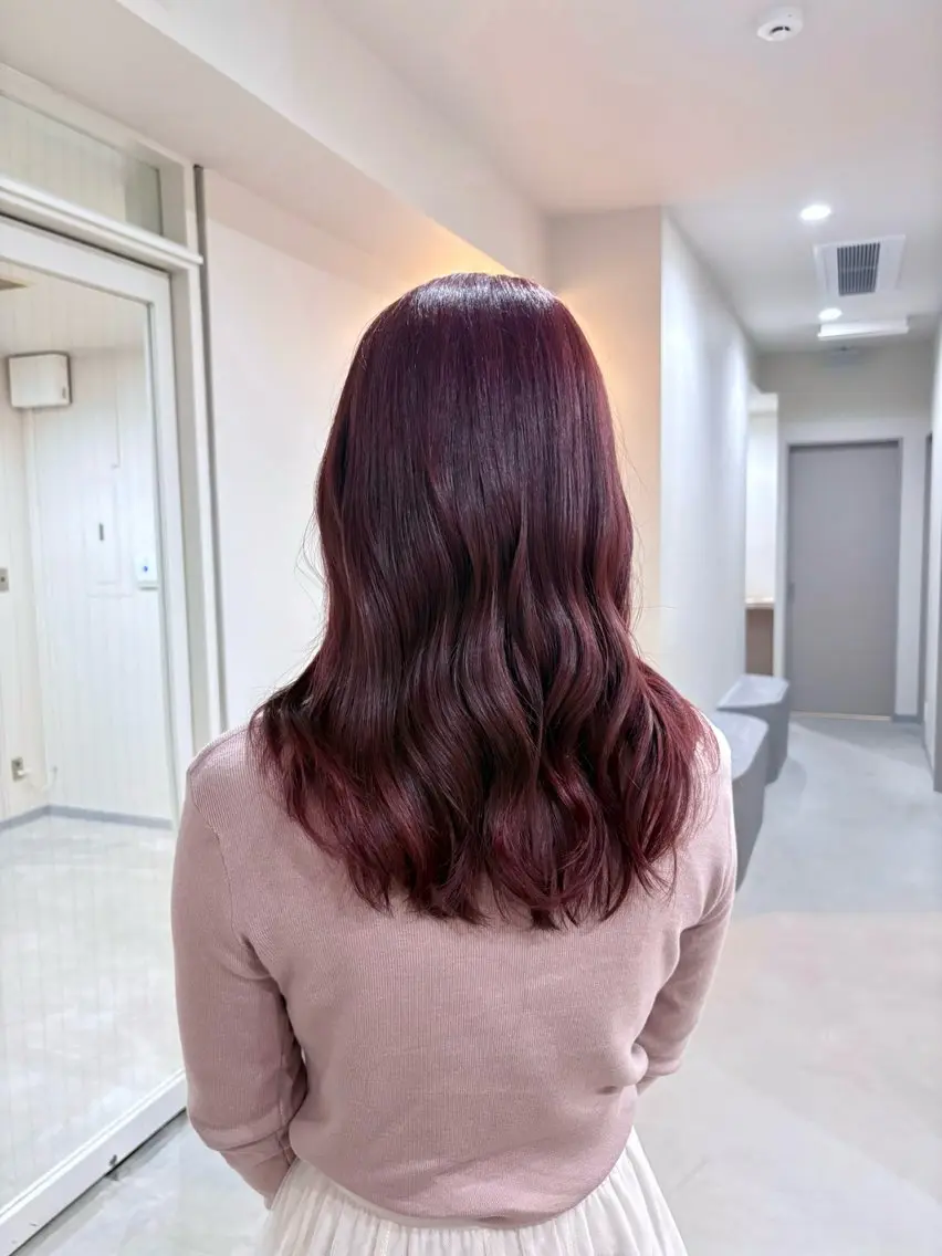 セミロング カット ヘアカラー トリートメント Takane .のヘアスタイル