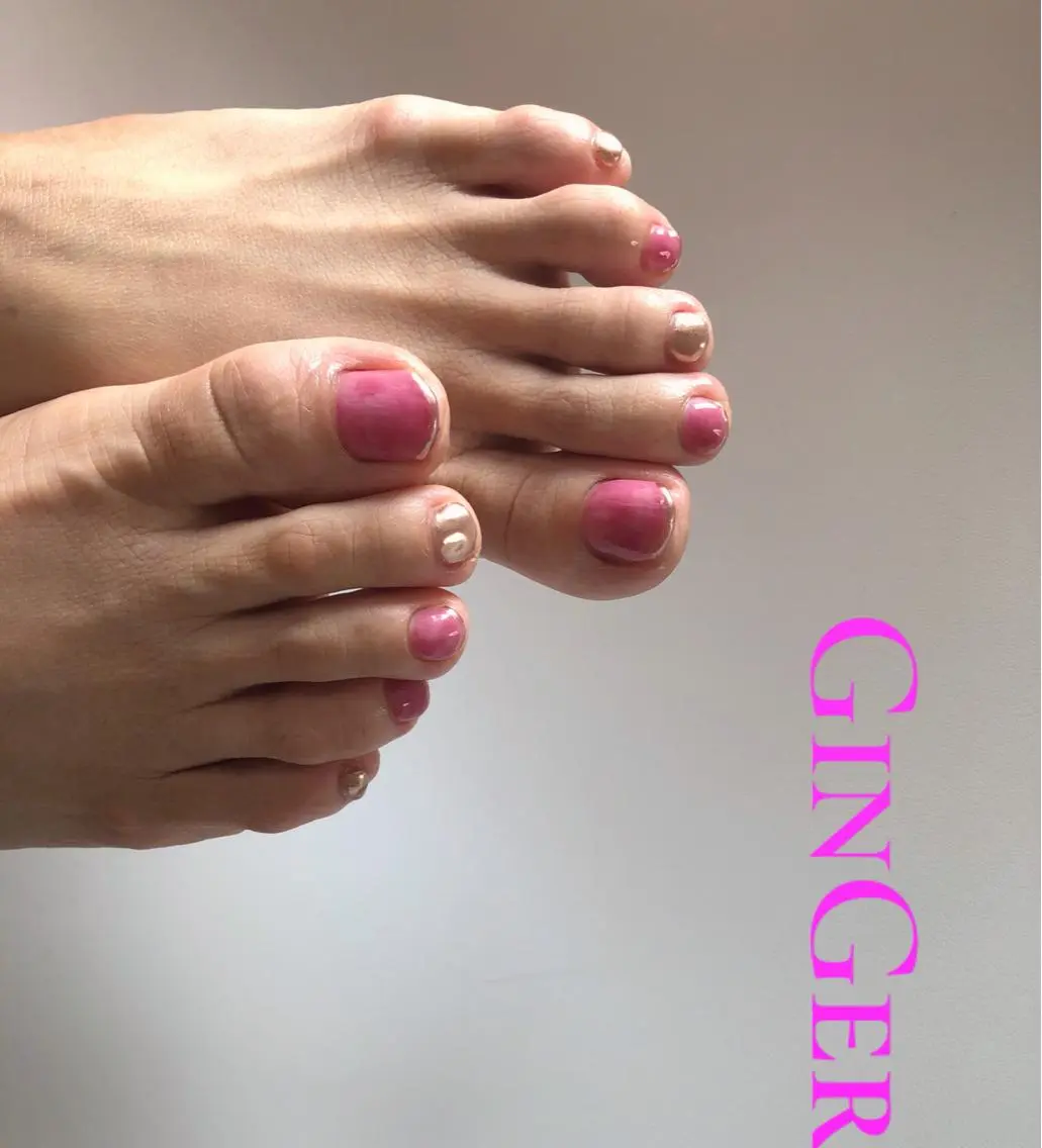 ネイル フットネイル ginger nail&spaのネイルデザイン