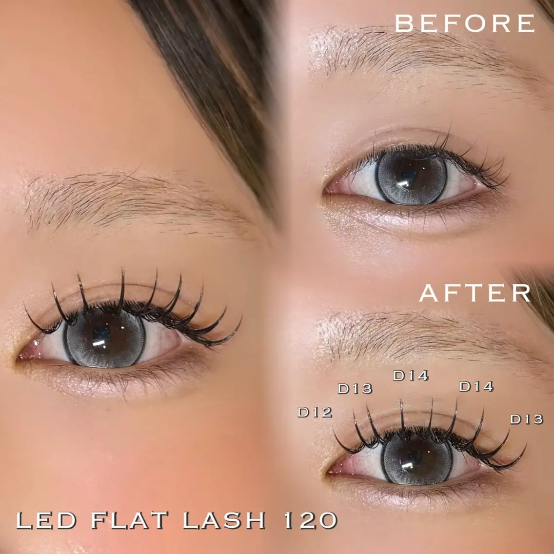 マツエク・マツパ Eye Riche namiのマツエク・マツパデザイン