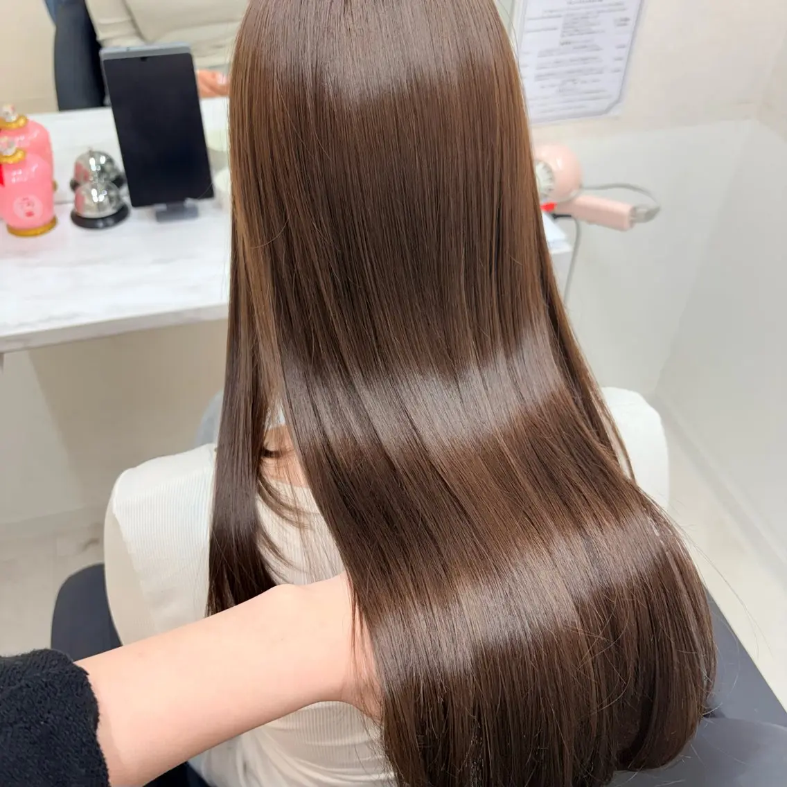 ロング カラー カット ヘアカラー トリートメント 半個室/透明感カラー /SAKURAのヘアスタイル
