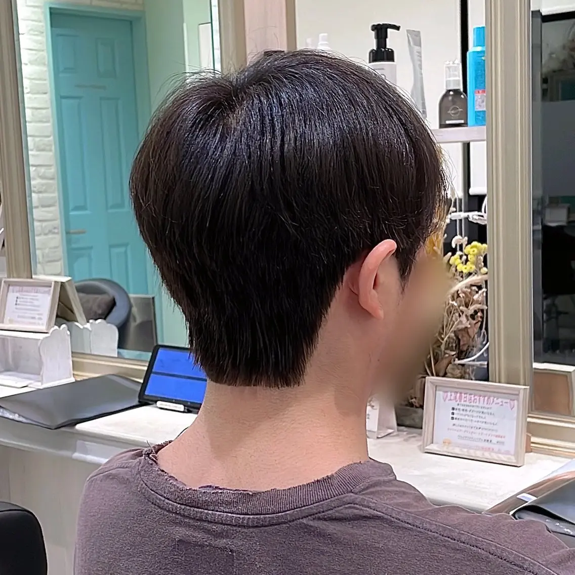 ショート パーマ ヘアアレンジ メンズ パク・ボミン小野リエ 韓国ハーフ🦊のその他イメージ
