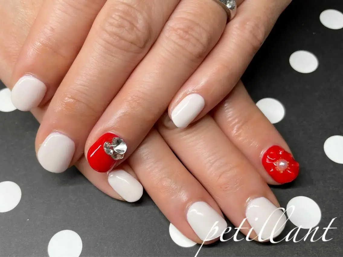 ネイル アートネイル nail salon petillantのネイルデザイン