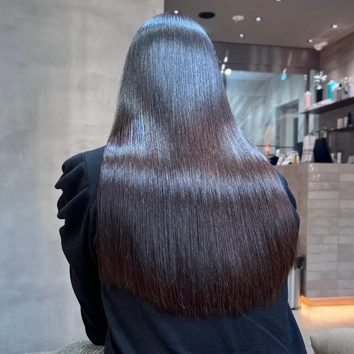 ロング カラー カット 縮毛矯正 トリートメント ❣️縮毛矯正/ボブ /カラー/渡部晃輝のヘアスタイル