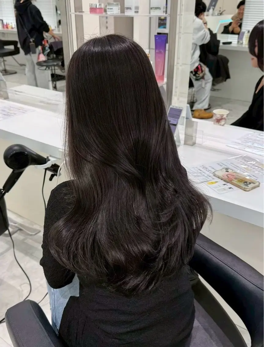 ロング ヘアカラー トリートメント 透明感🤍×髪質改善 🫧Kaitoのヘアスタイル