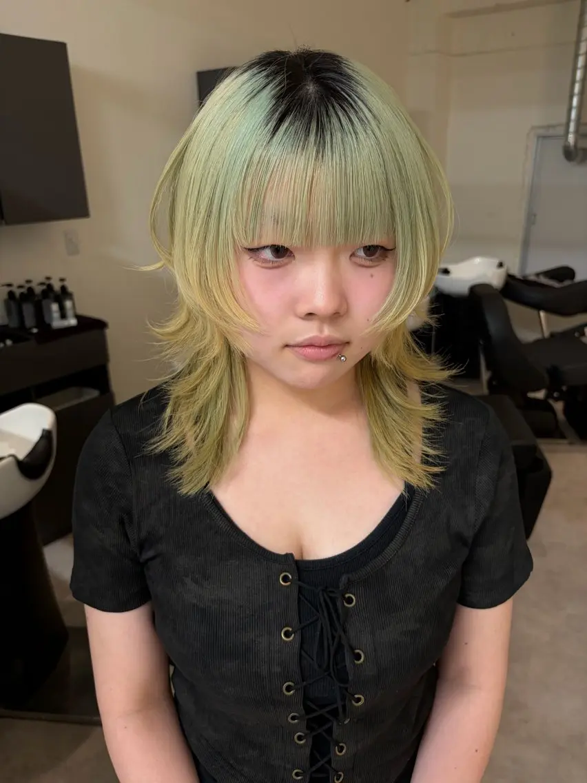 ★ カットモデル ★(レディースウルフカット限定)の写真