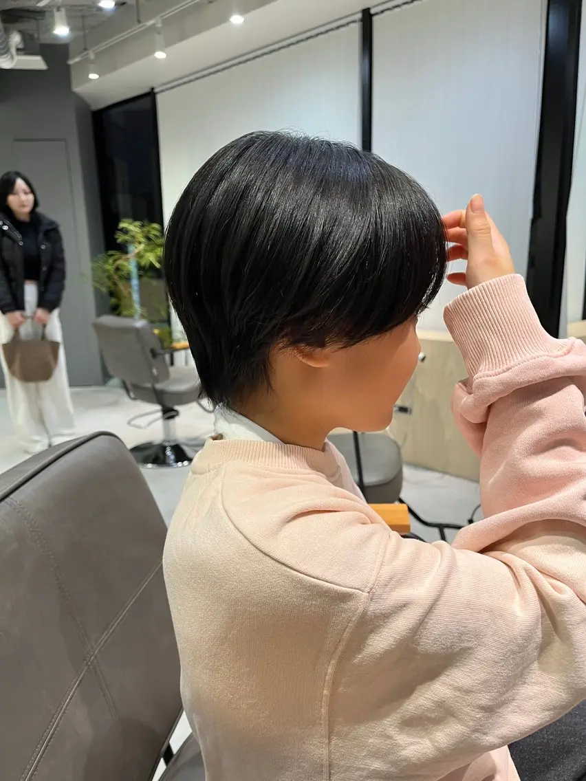 ショート ショートヘア 小顔カット SNSモニター募集！ くせ毛特化/大村のヘアスタイル