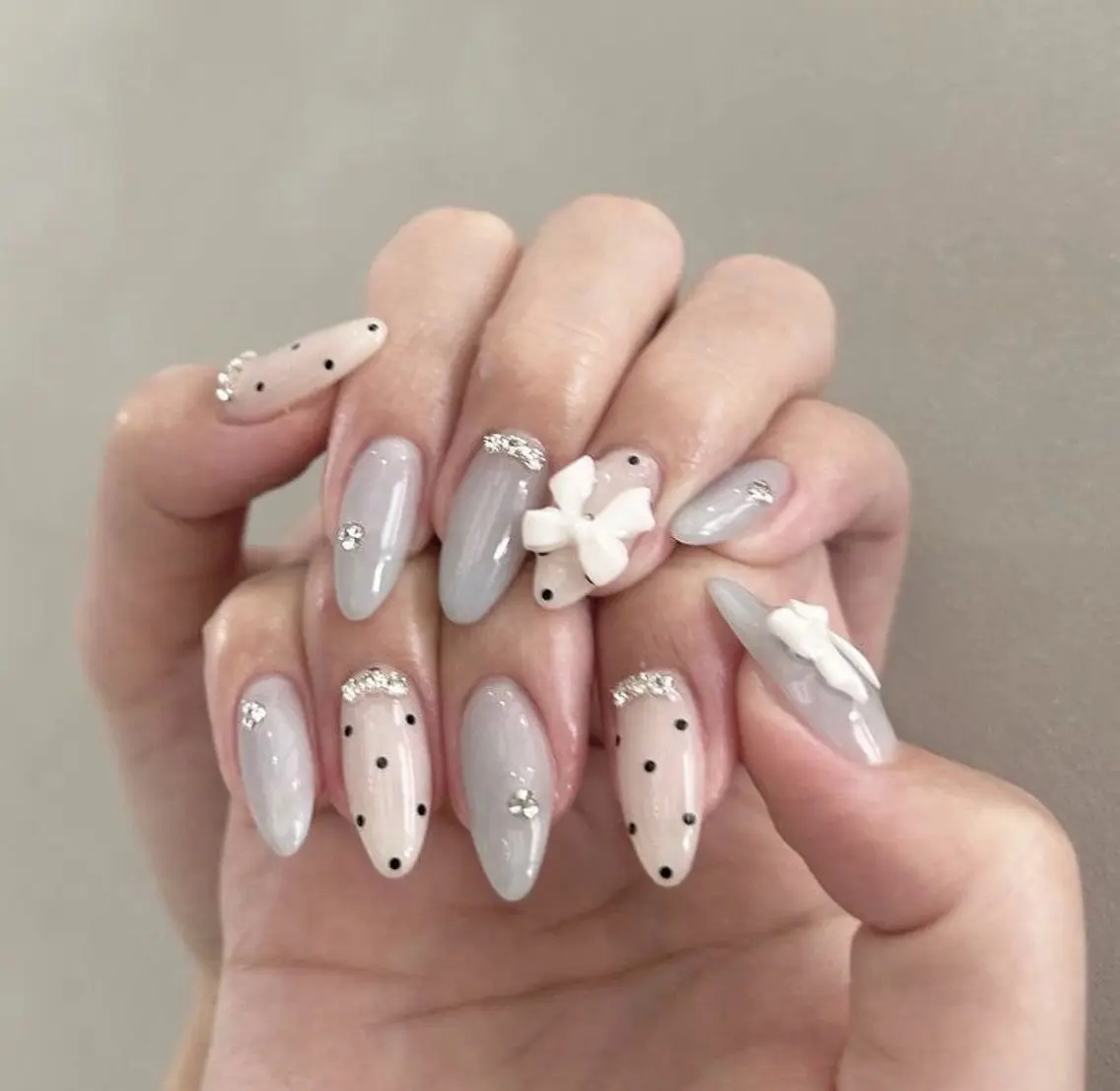 人気No.1 【自爪】アート．パーツつけ放題🎀🉐🉐の写真