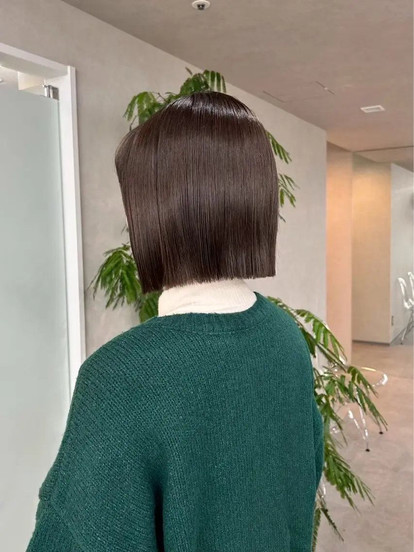 【レディース限定】💇♀️ボブ切りっぱなしカット💇♀️の写真