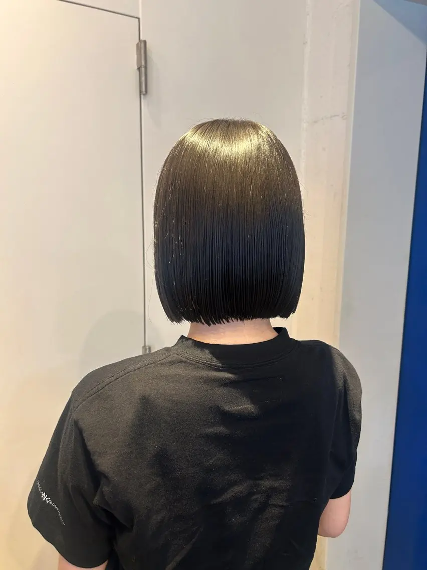 ミディアム カラー カット ヘアカラー ナチュラル大人っぽい スタイル　MAORIのヘアスタイル