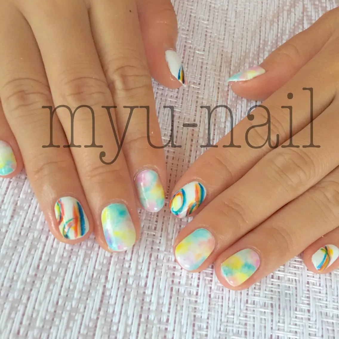 ネイル ハンドネイル ホームサロン myu-nailのネイルデザイン
