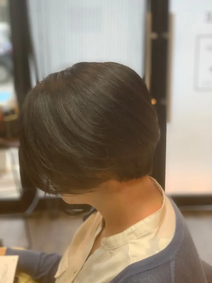 ショート ボブ ♣︎Rikitake Yasu ✂︎のヘアスタイル