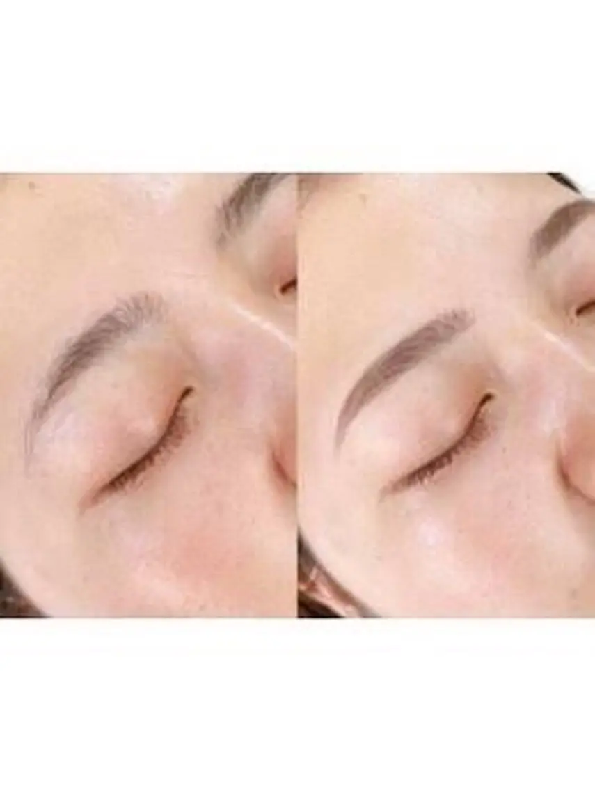 超お得!【美眉スタイリング+額waxケア 】角質ザラザラおさらば!つるりん垢抜けたまご肌に♪🥚の写真