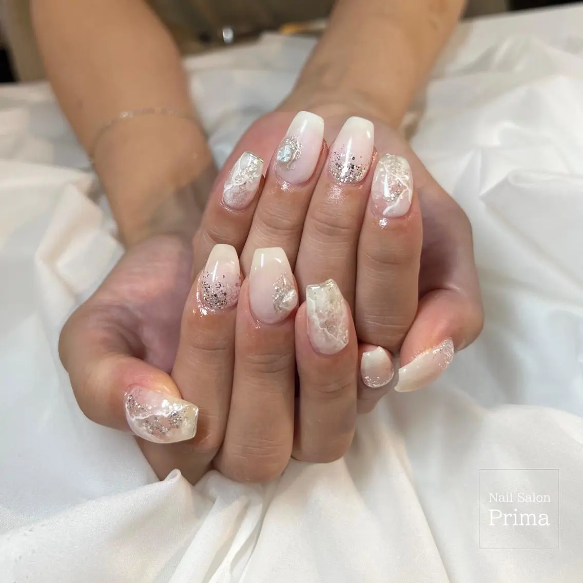 セミロング ネイル SalonPrima 西院Nail&Eyeのネイルデザイン