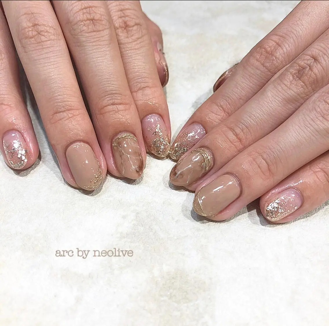 ネイル ニュアンスネイル rina eye&nailのマツエク・マツパデザイン
