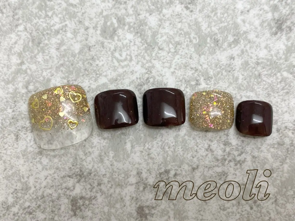 ネイル フットネイル nail salon meoli メグのネイルデザイン