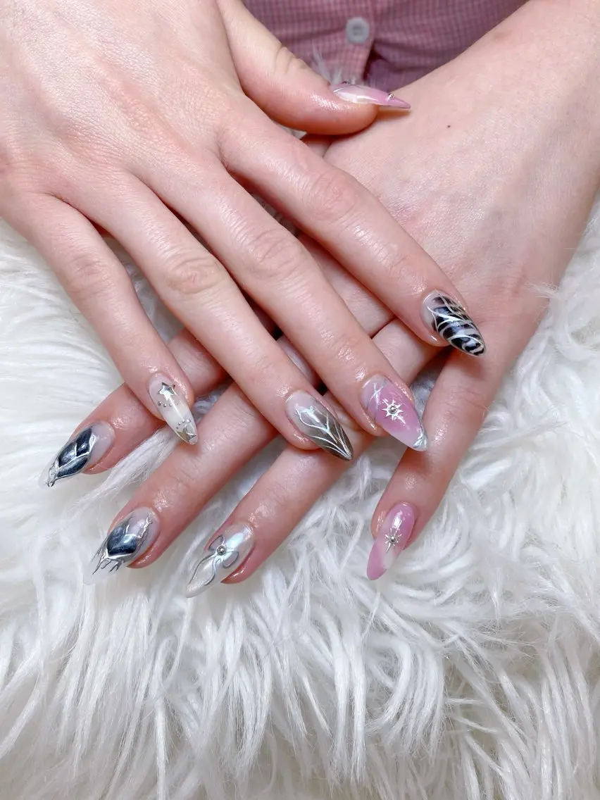 ネイル ハンドネイル ハンドケア Anh Nail 歌舞伎町のネイルデザイン