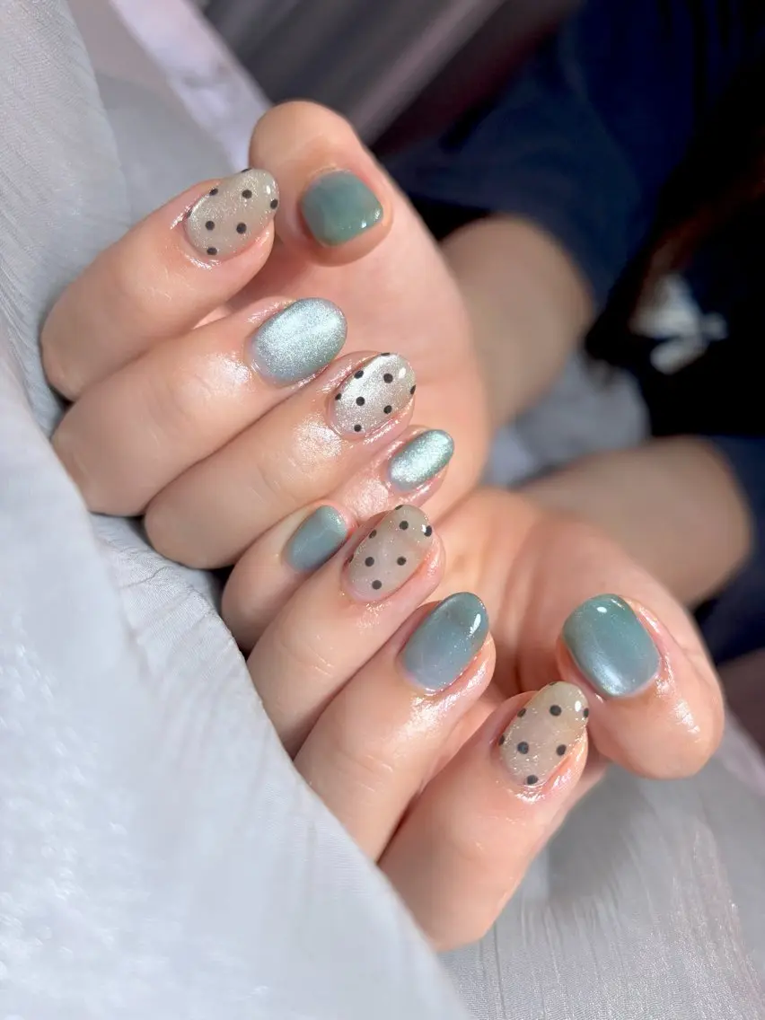 ショート ハンドネイル nail salon ciel&saintのネイルデザイン