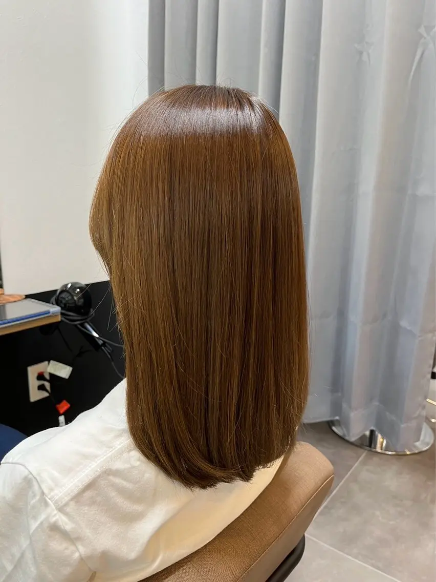 【カット+カラー+髪質改善超音波ケアプロトリートメント】※白髪染可の写真