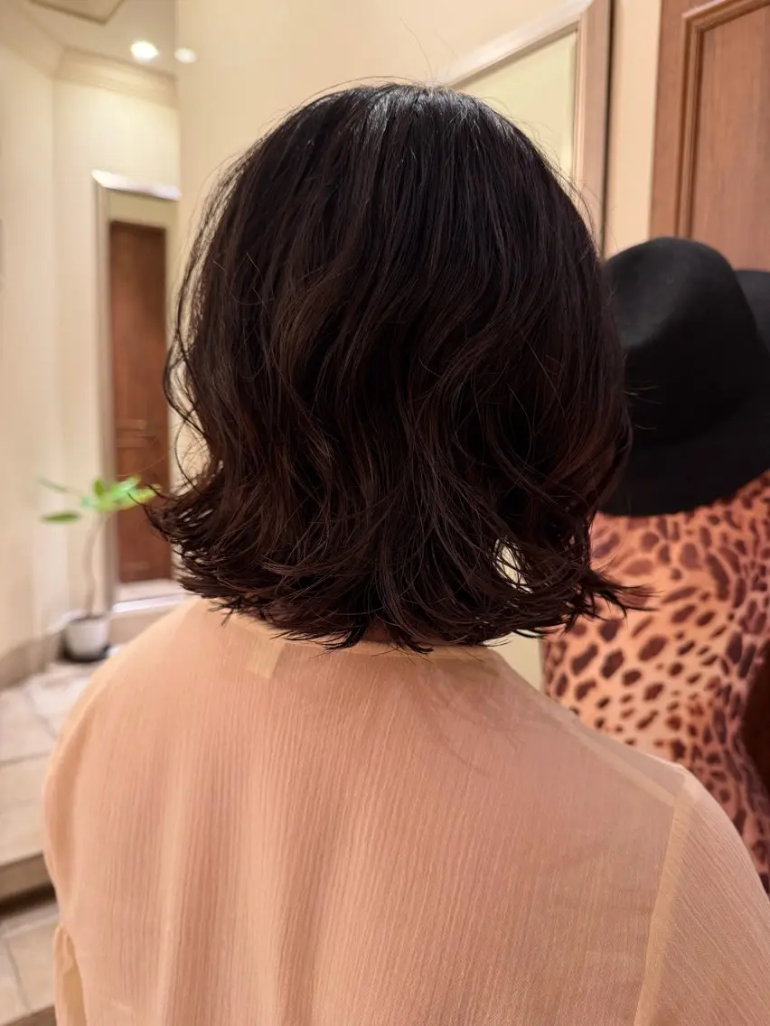 パーマ パーマ 北島 菜々美のヘアスタイル