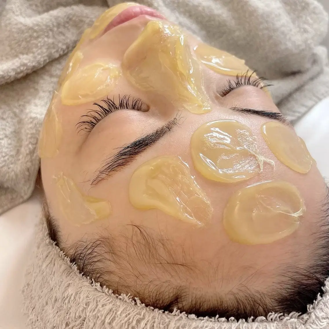 話題の肌管理✨水光ピールWAXの写真