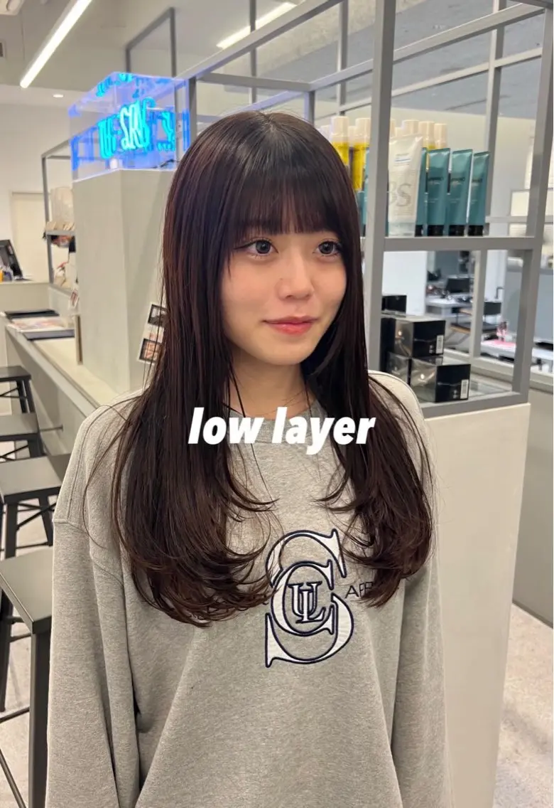 レディースレイヤーカット&3ステップしっとりトリートメントの写真