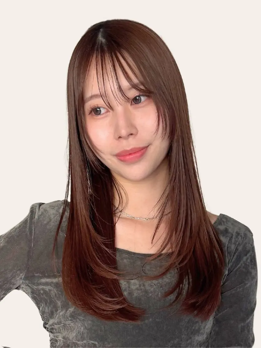 セミロング 渡辺奎斗/ ボブ レイヤーカットのヘアスタイル