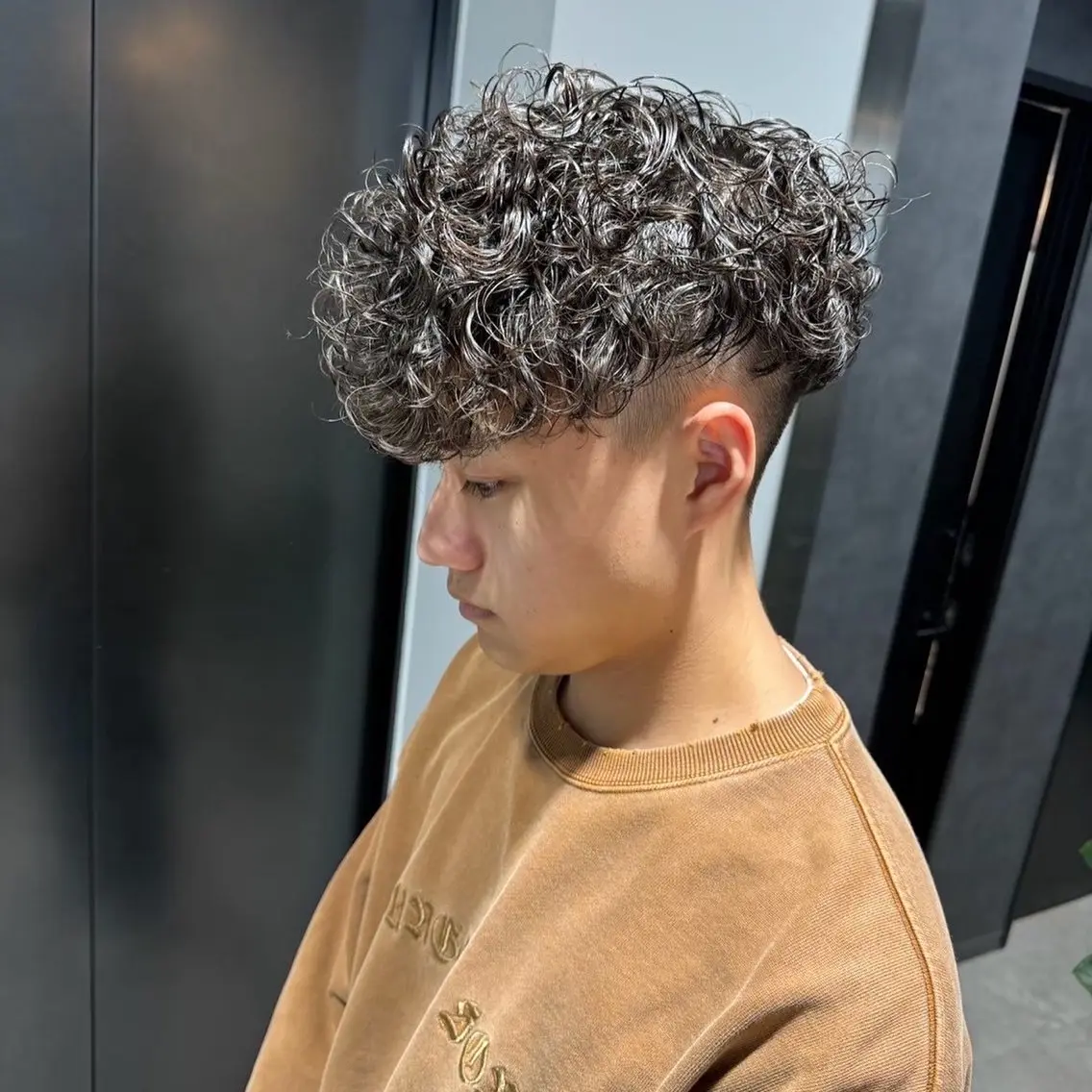 ショート カラー パーマ メンズ キッズ カット パーマ トリートメント ヘアセット 🔥パーマ特化🔥 優馬のヘアスタイル