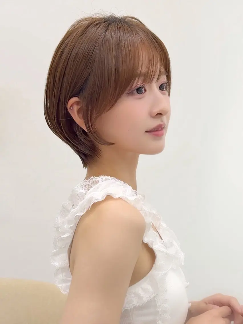 ショート ショートヘア カット ヘアカラー ショート/レイヤー カット/服部タカノリのヘアスタイル
