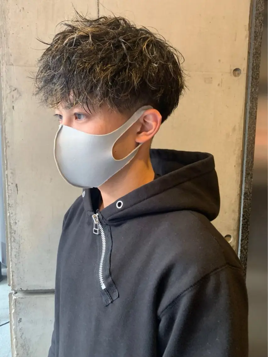 メンズカット✖️ツイストパーマ🌀の写真