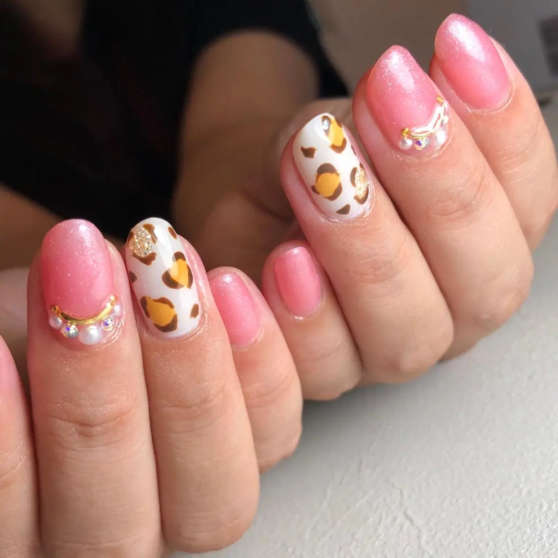 ネイル アニマル柄 Nail salon アトリエジョワ　金山のネイルデザイン