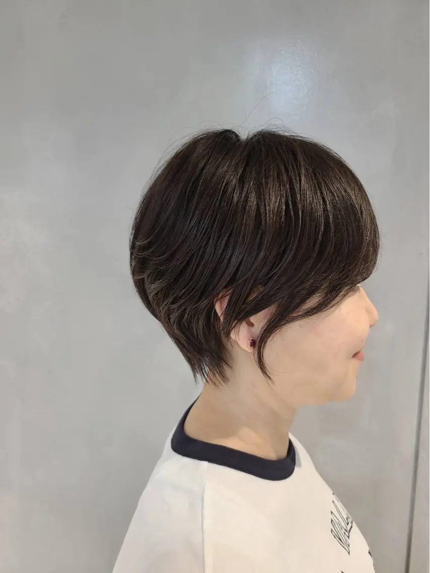 ショート ショート・ボブ✂️ 紅葉のヘアスタイル