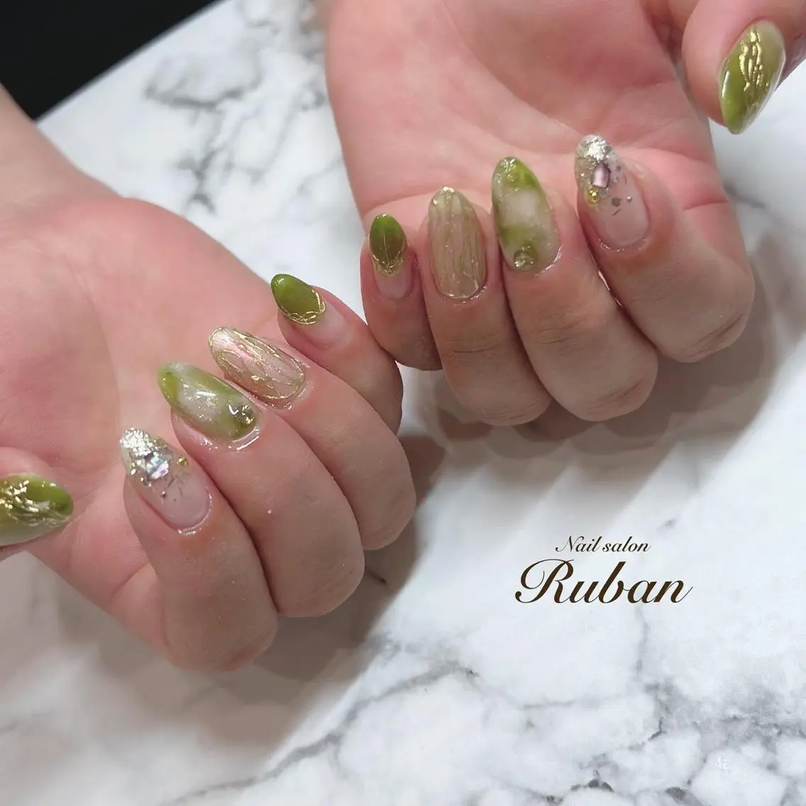 ネイル ニュアンスネイル Nail salon Rubanのネイルデザイン