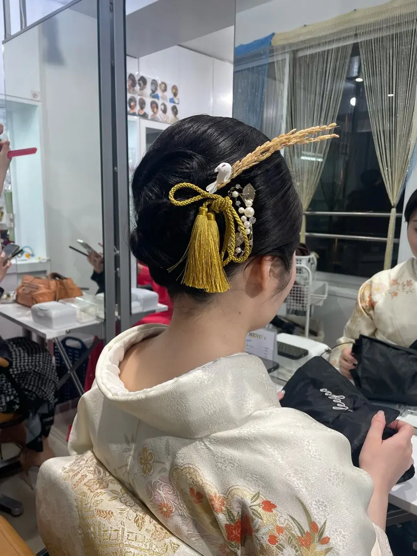 ヘアアレンジ ヘアセット 佐野 優美子のヘアスタイル