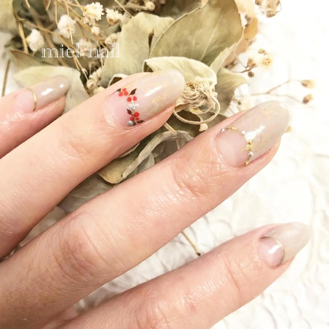 ネイル ハンドネイル miel nailのネイルデザイン