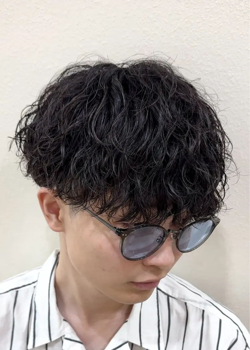 🔴ご新規様メンズ限定人気No.１🔴骨格矯正カット＋ツイストスパイラルパーマorスパイラルパーマ🌀の写真