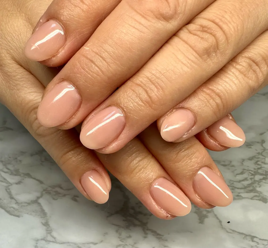 ネイル オーロラネイル ニュアンスネイル ワンカラーネイル Mai’s nailのネイルデザイン