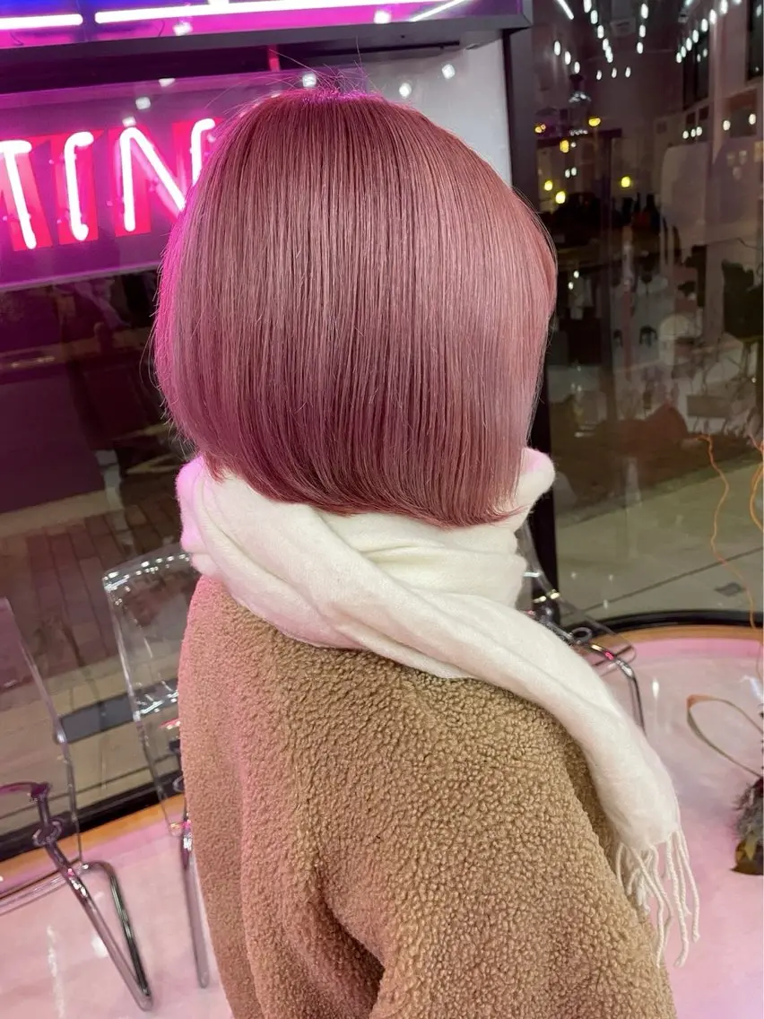 ショート ボブ 金田 颯太のヘアスタイル