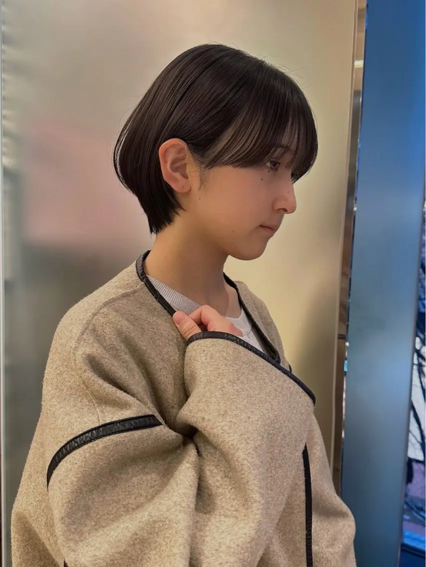 ショート 岸本 理希のヘアスタイル
